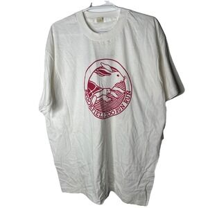 Vintage Single Stitch Brookfield Zoo Run Cotton Tee Size XL Screen Stars